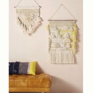 Anthropologie Wall Hanging - Large Rectangular one on the right